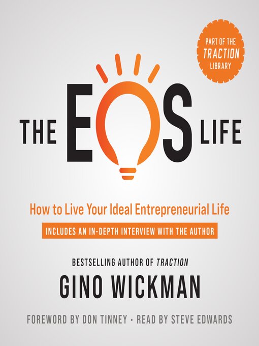 Title details for The EOS Life by Gino Wickman - Available